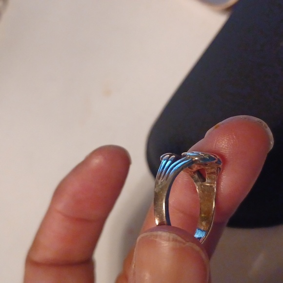 STERLING SILVER RING MARKED 925, SIZE 7 - Picture 3 of 3